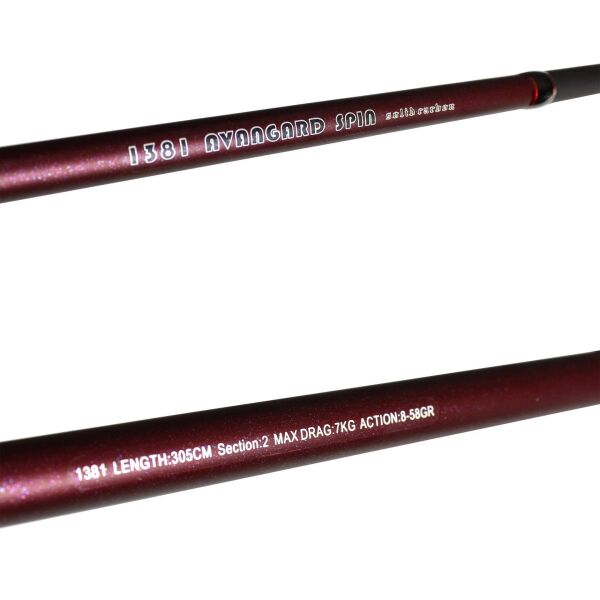 Captain 1381 Avangard 305cm Parçalı Spin Kamış 8-58gr Action