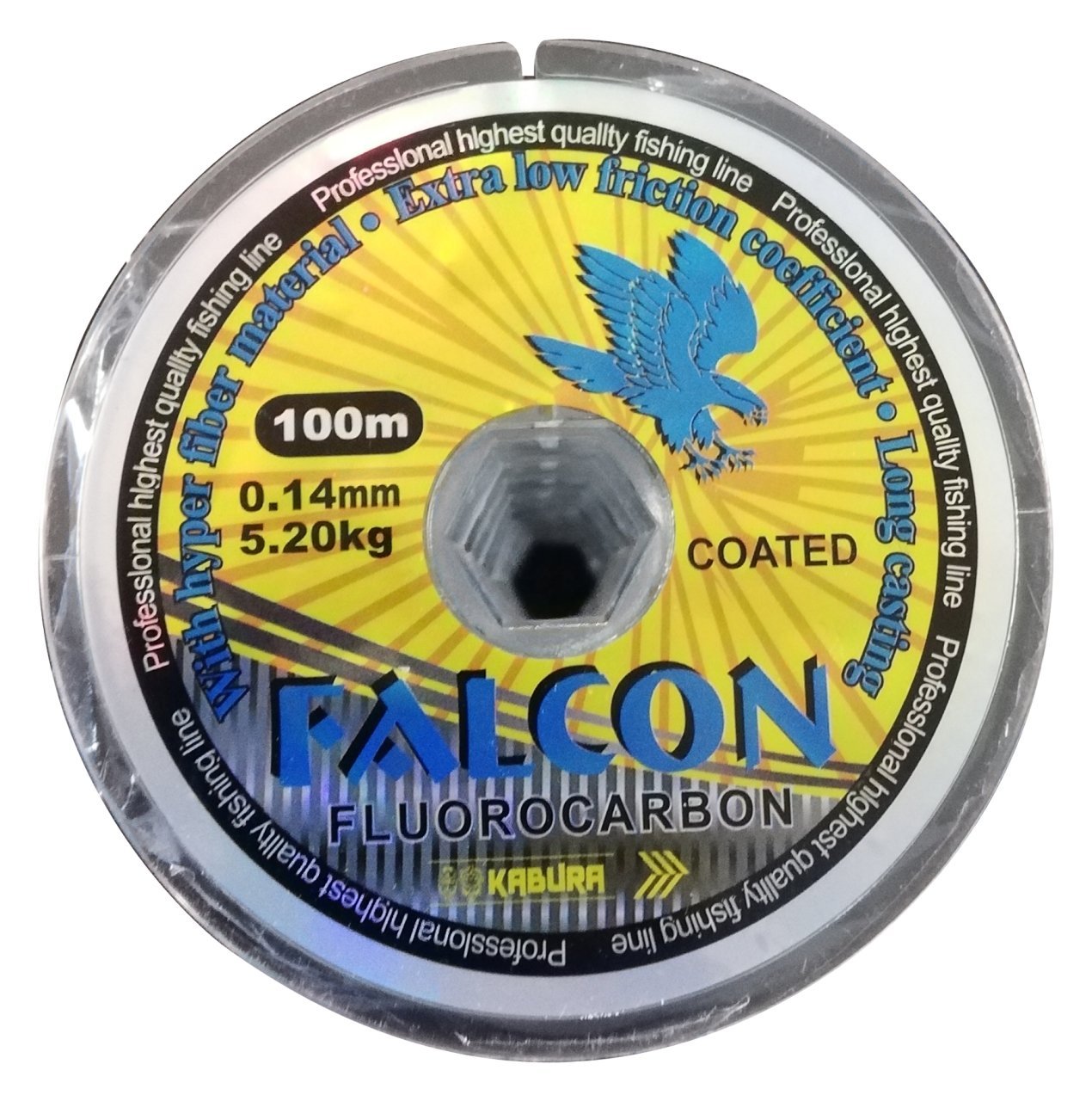 KABURA FALCON FLUOROCARBON MİSİNA 100MT. 0.22MM