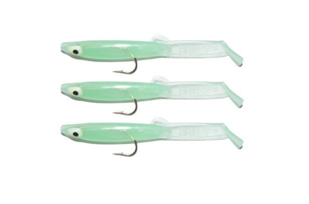 Captain 3525 Eel Fish 7.5cm Silikon Zargana Suni Yem 3'lü Paket E11 Green