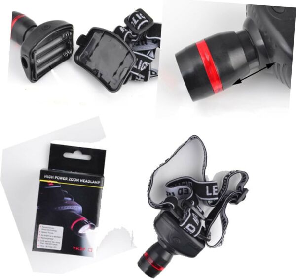 Captain 8012 Kafa Feneri Led Zoom Su Geçirmez