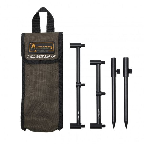 Prologic Avenger Buzz Bar KitCaryycase 2 Rod