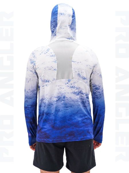 Fujin Pro Angler S24 BuffHoodie Grey Wave