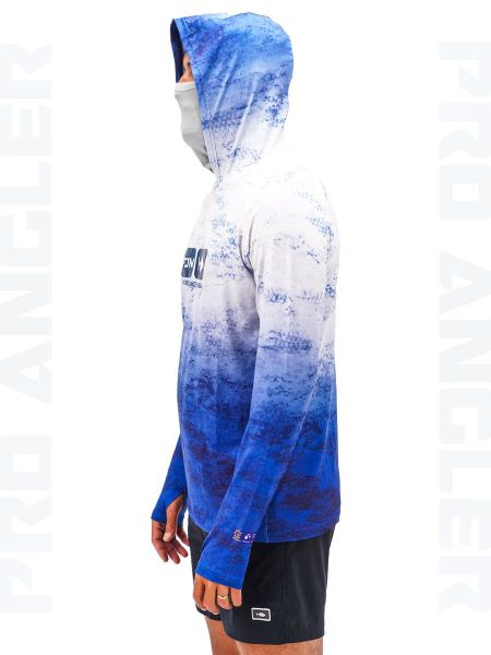 Fujin Pro Angler S24 BuffHoodie Grey Wave