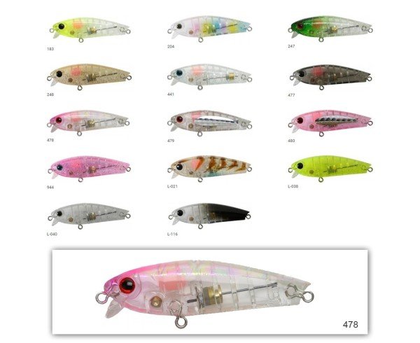 Zipbaits Zoea Lipple 45F Jerk LRF Sahtesi 3gr 478