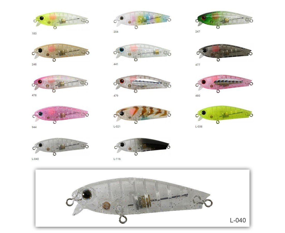 Zipbaits Zoea Lipple 45F Jerk LRF Sahtesi 3gr L 040