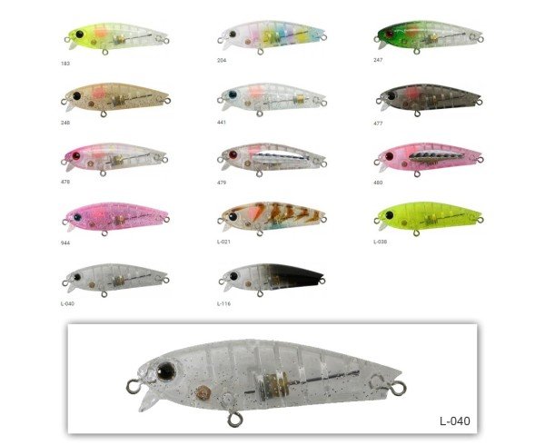 Zipbaits Zoea Lipple 45F Jerk LRF Sahtesi 3gr L 040