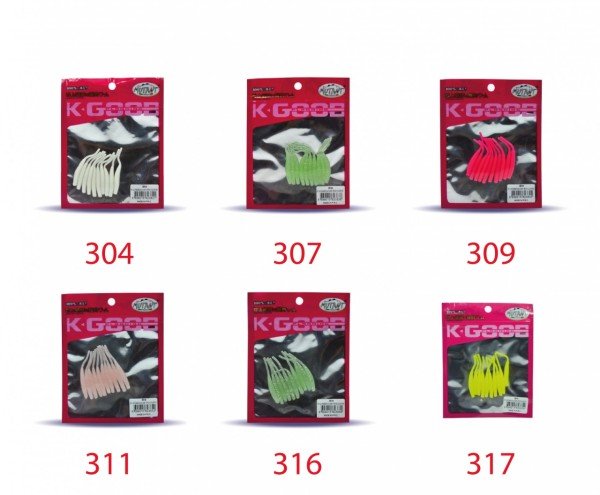 Mutant 3514 Style Pigme 5cm Aromalı LRF Silikon Suni Yem 10'lu Paket 304