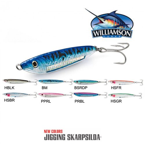 WILLIAMSON JIGGING SKARPSILDA 150G