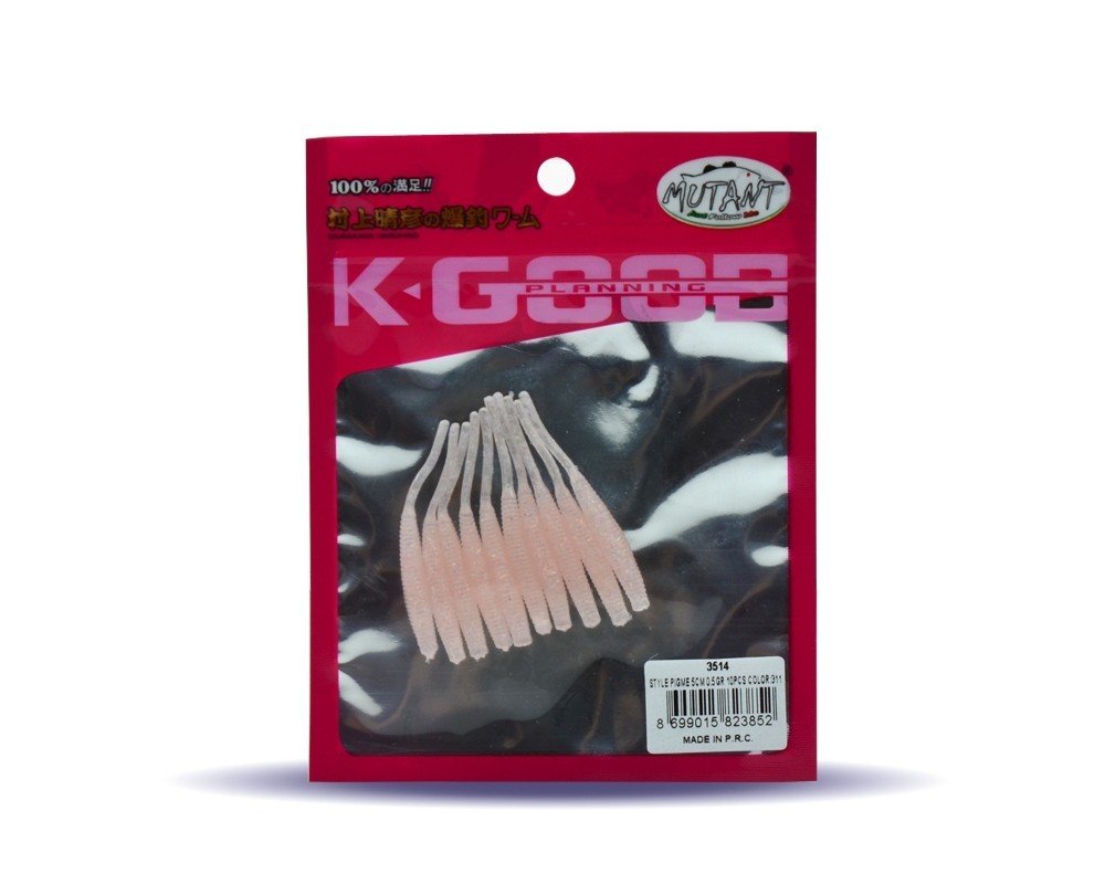 Mutant 3514 Style Pigme 5cm Aromalı LRF Silikon Suni Yem 10'lu Paket 