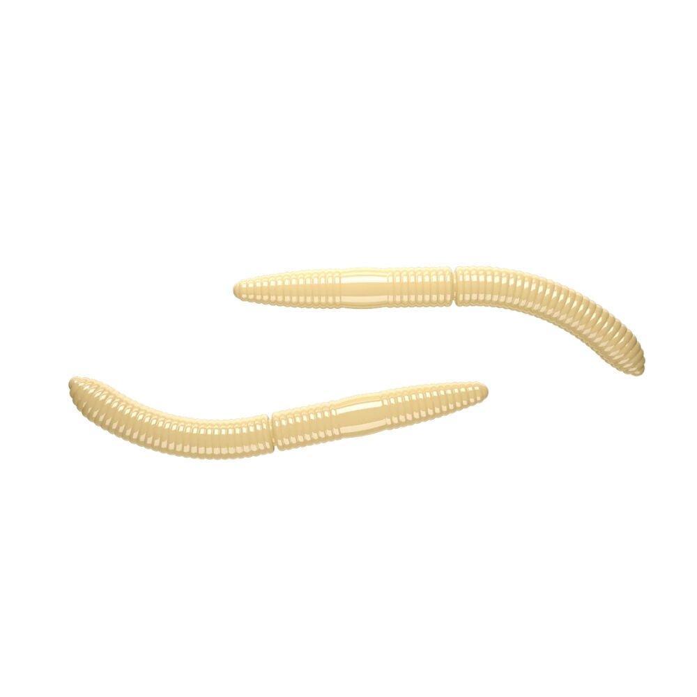 Libra Lures Fatty D Worm Suni Yem 005 - CHEESE - 65MM