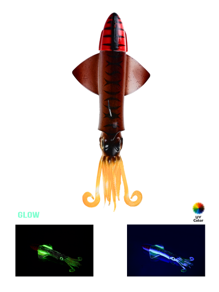 Fujin Calamax EVO 160gr Combo Squid Silikon Yem