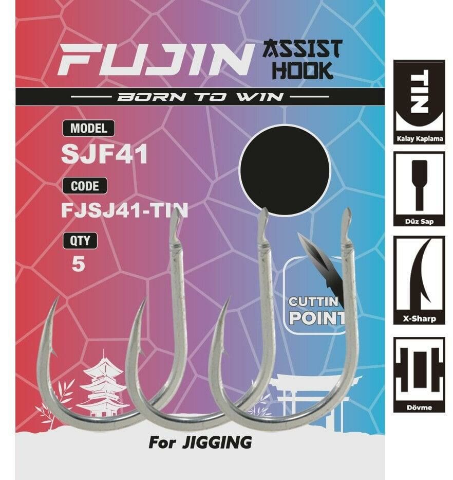 Fujin SJF41 TIN Düz Assist Kancası 