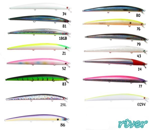 River Treble Devil 180F 18cm 30g 0.4-0.8mt 52