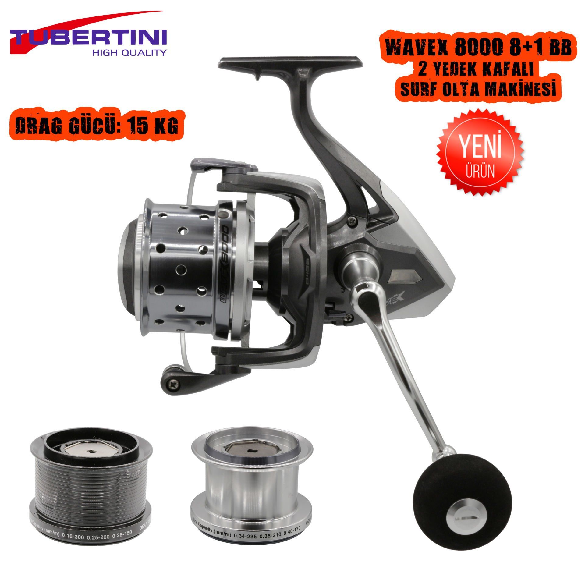 Wavex 8000 8+1Bb 2 Yedek Makine