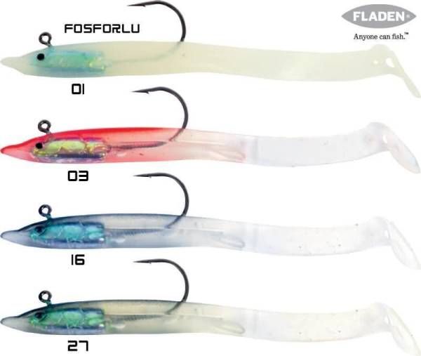 Fladen Portland Eel 10G 10 cm Zokali Silikon Yem 3P 01