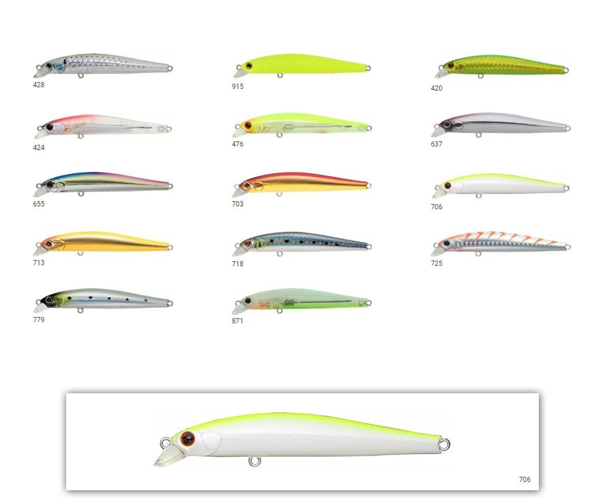 Zipbaits System Minnow Tidal 90F Mag Drive 9gr Maket Balık 706