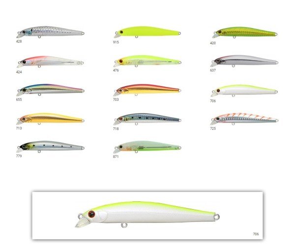 Zipbaits System Minnow Tidal 90F Mag Drive 9gr Maket Balık 706