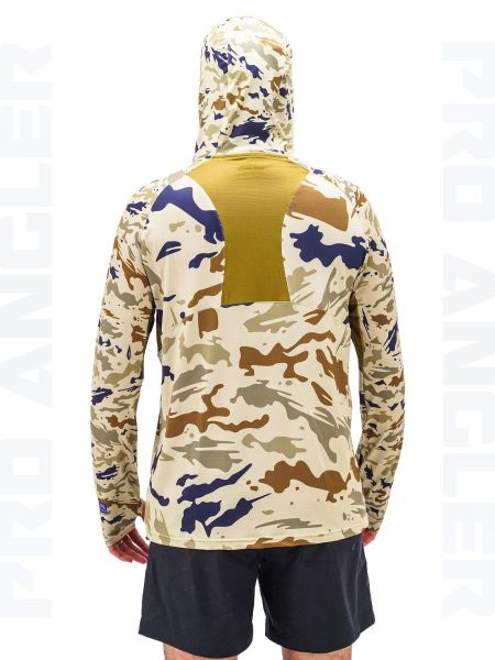 Fujin Pro Angler S24 BuffHoodie Natural Camo