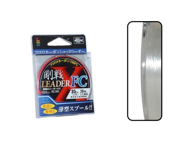 Gosen X Leader %100 Fluoro Carbon Misina 30mt 0.52 mm