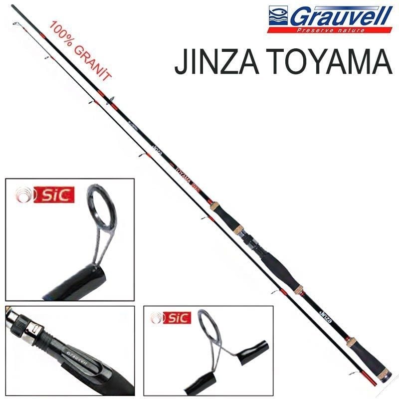 Jinza Toyama Spin Kamış 10-40 gr 300 cm