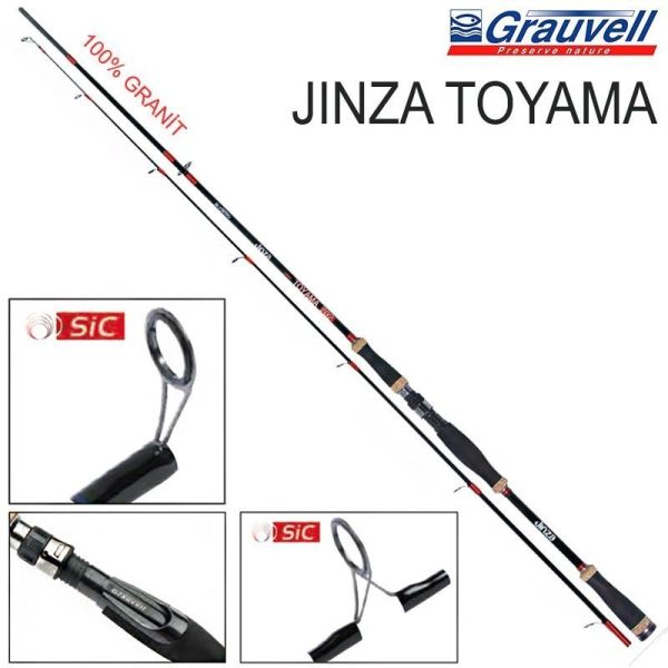 Jinza Toyama Spin Kamış 10-40 gr 300 cm