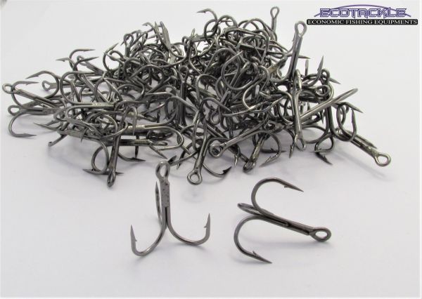 Ecotackle TB-16 Üçlü İğne Black Nikel 100p 3