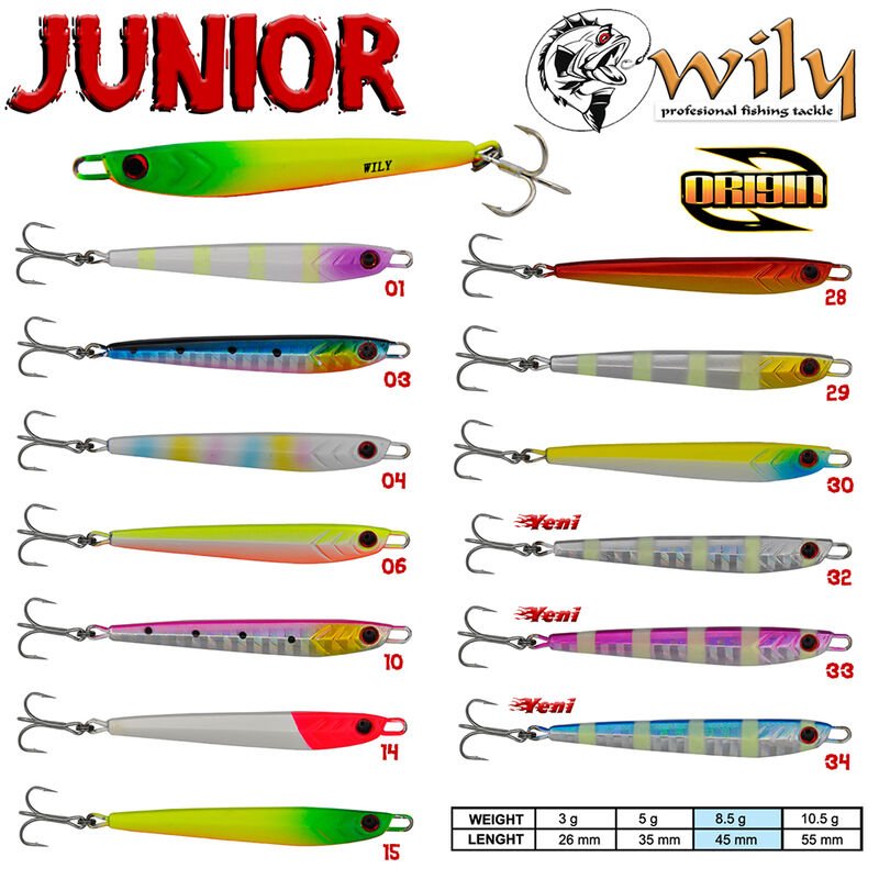 Wily Junior Jig 8.5 gr 4.5 cm 03