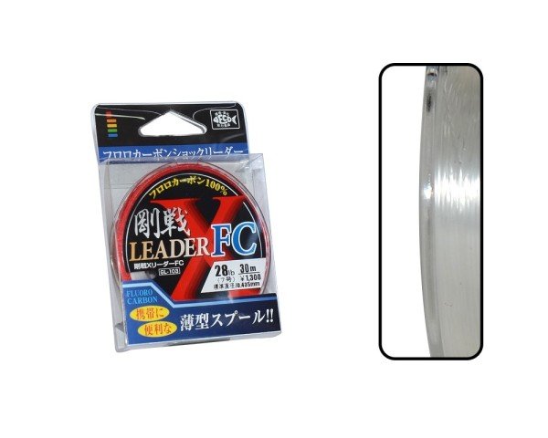 Gosen X Leader %100 Fluoro Carbon Misina 30mt 0.43 mm