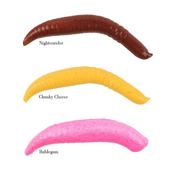 Berkley Gulp Floating Pinched Crawler Sahte Kurt CHUNKY CHEESE - 2CM - 14LU