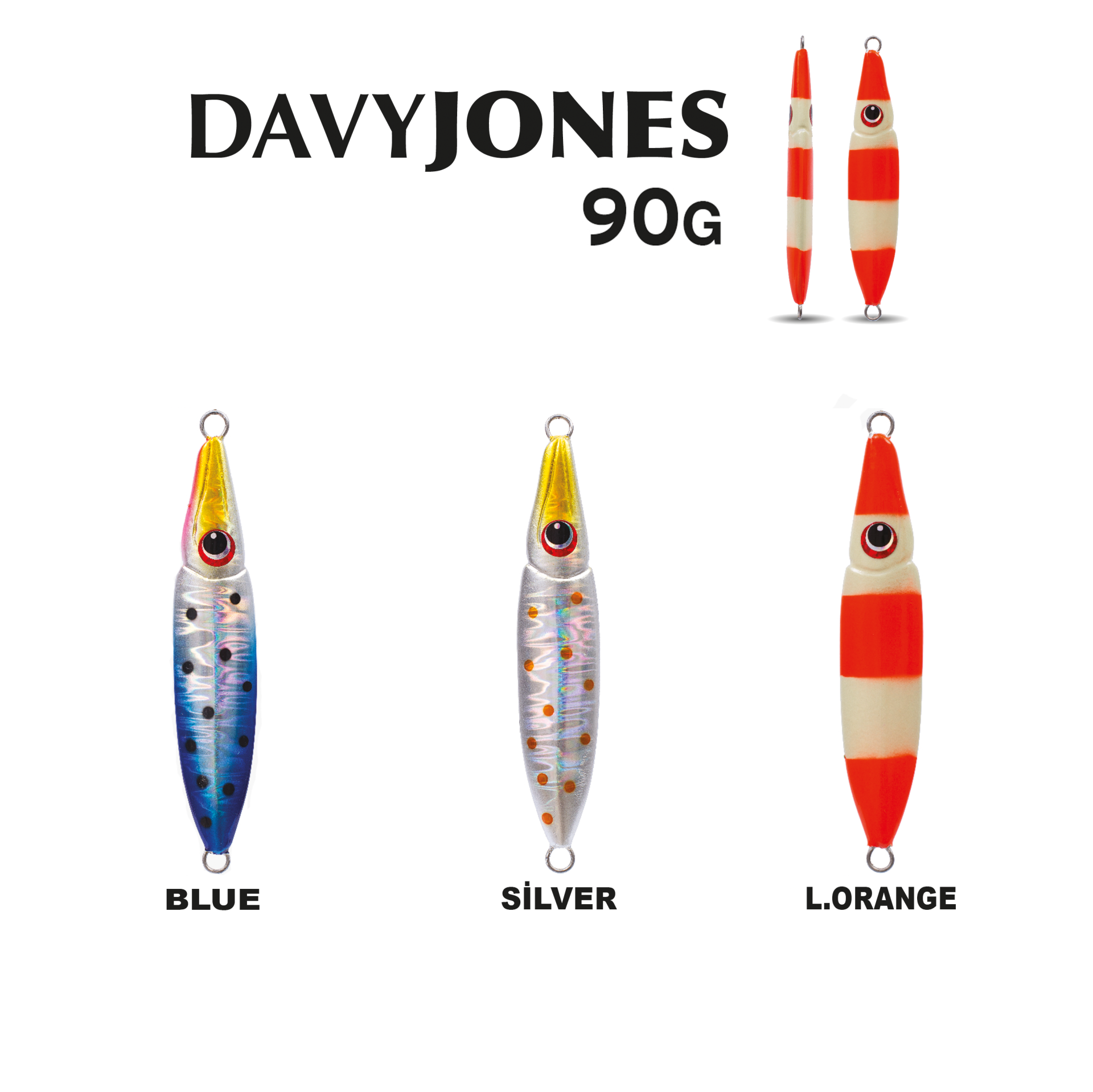 Underground Davy Jones 90 GR Jig Silver