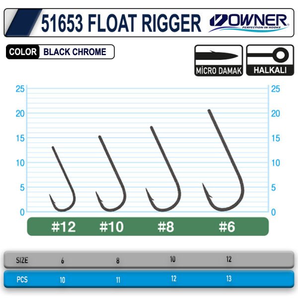 OWNER 51653 MH-12 FLOAT RIGGER 6