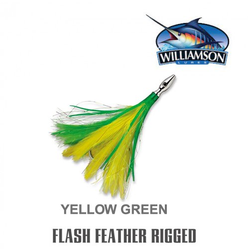 WILLIAMSON FFR 4 FLASH FEATHER RIGGED 4 YELLOW GREEN