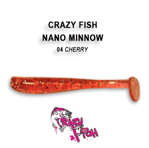 CRAZY FISH NANO MINNOW 40 MM SİLİKON