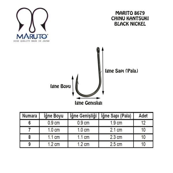 Maruto 8679 Bn İğne 9