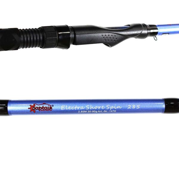 Captain 1476 Electra Shore 285cm 2 Parça Shore Jig Kamışı 30-90gr Atar