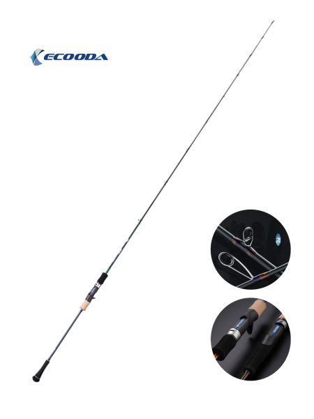 Ecooda Cyan Blue 188cm 100-250g Slow Jigging Kamışı