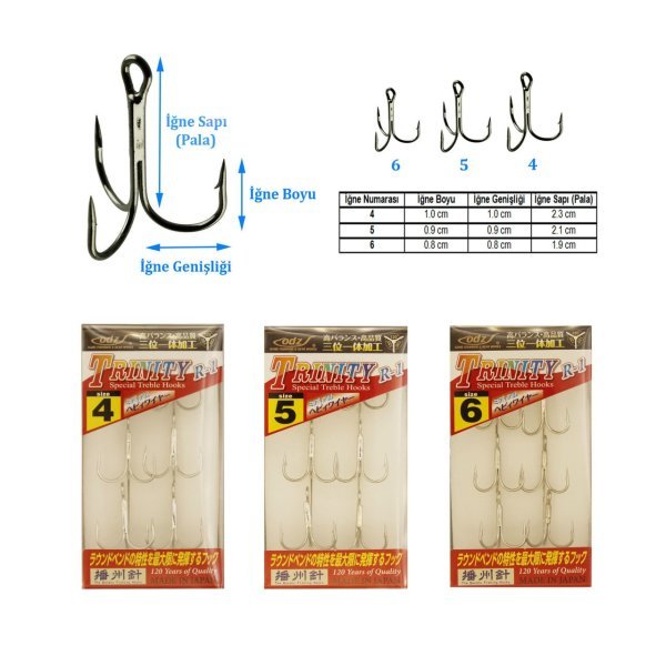 Maruto Odz Trinity R-1 Üçlü Çarpma İğnesi 5