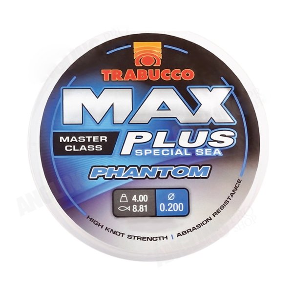 Trabucco Max Plus Phantom 300m Monoflament Misina