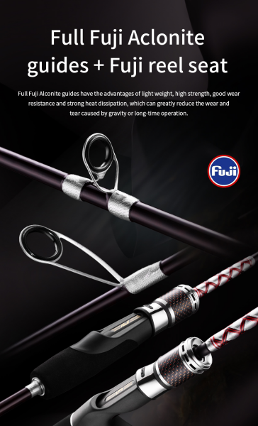 Ecooda Haiz Solid 185cm 200-300g Slow Jigging Kamışı