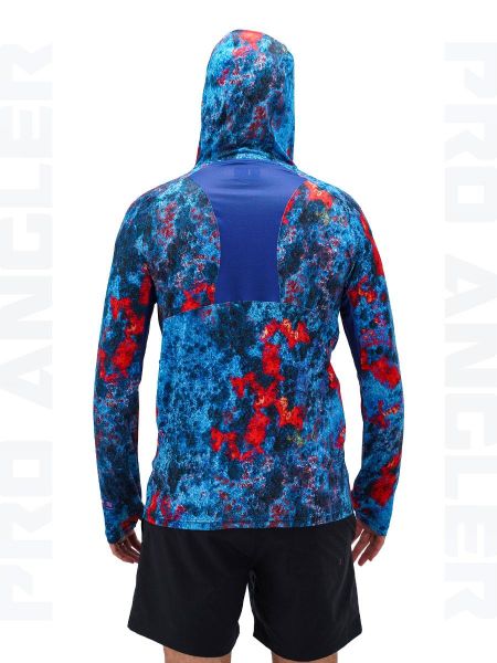Fujin Pro Angler S24 BuffHoodie Red Reef
