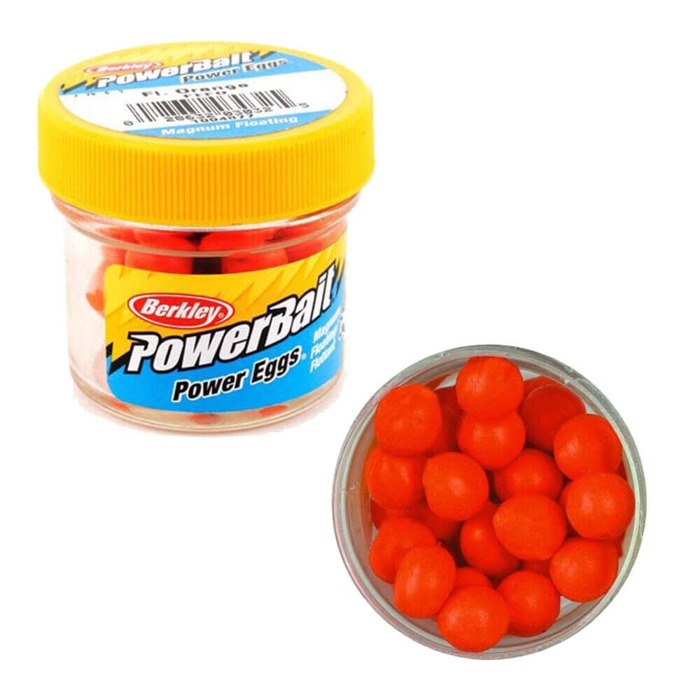 Berkley PowerBait Power Eggs Floating Magnum Sahte Yemi FLUO ORANGE