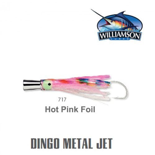WILLIAMSON DINGO METAL JIG DMJR 3 HOT PINK FOIL