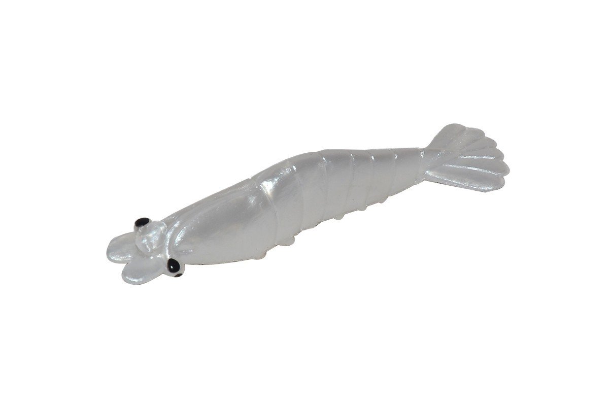 Captain 3056 Silikon Karides 8cm Suni Yem 5'li Paket 003