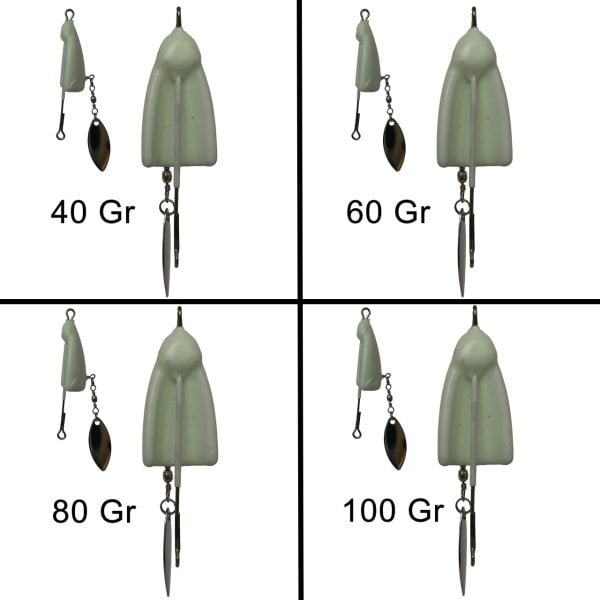 Speed Boat Jig Head Glow 40