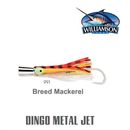 WILLIAMSON DINGO METAL JIG DMJR 3 BREDD MACKEREL