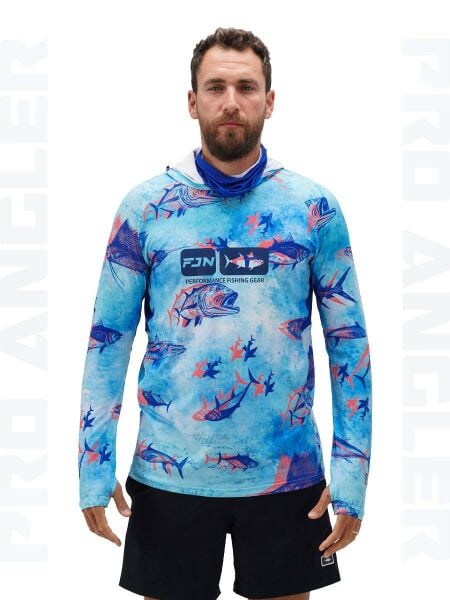 Fujin Pro Angler S24 BuffHoodie Echo Fish