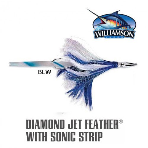 WILLIAMSON DIAMOND JET FEATHER RIGGED 5 BLUE WHITE