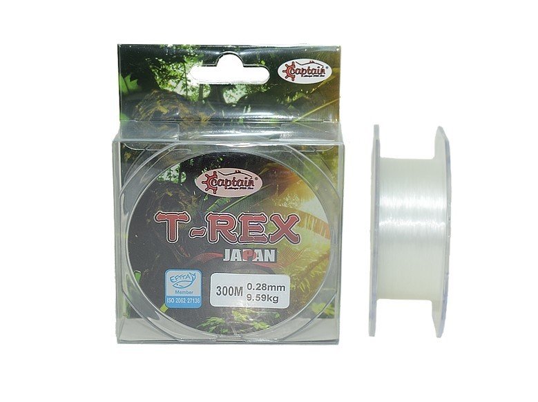 Captain TRex 300mt Monofilament Misina Beyaz 0.28 mm