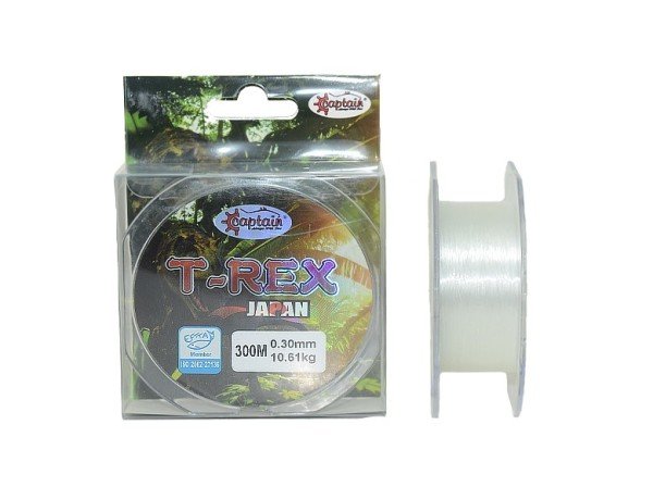 Captain TRex 300mt Monofilament Misina Beyaz 0.30 mm