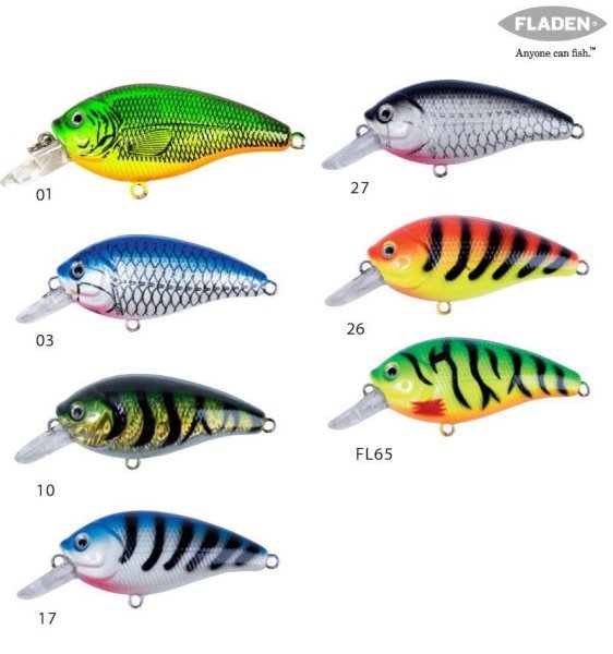 Fladen Eco Mini Fat Maket Balık 7 cm 12.5 G 26